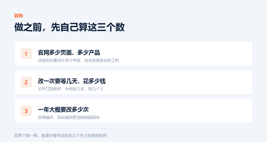 三个数